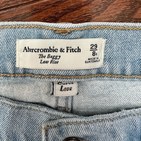 Abercrombie Curve Love Low Rise Baggy Jean - Picture 11 of 11